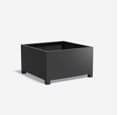 Adezz Aluminium Planter Carrez with feet Contemporary Planters