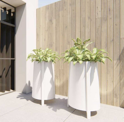 Adezz Aluminum Planter Botan Contemporary Planters