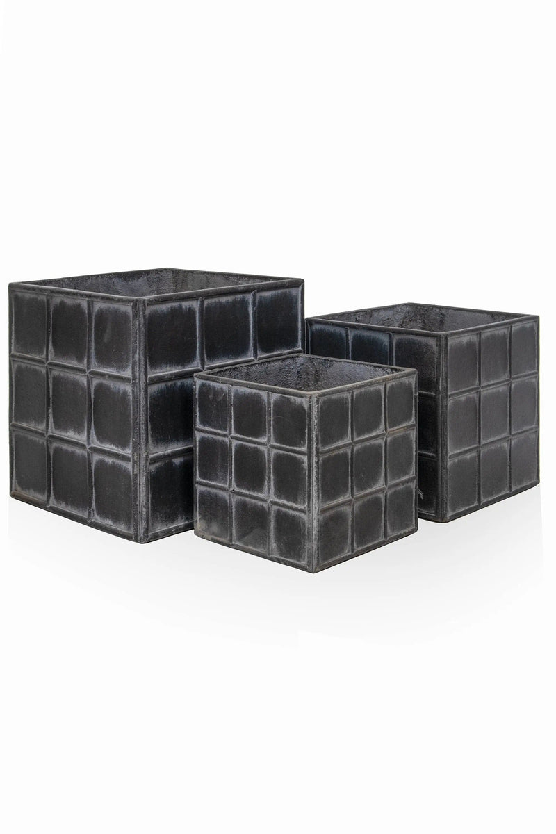 Cube Planter Contemporary Planters