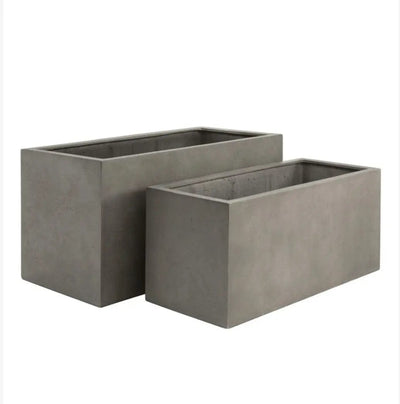 Fibreglass Trough Contemporary Planters