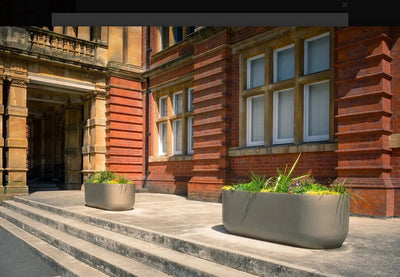 Fibreglass Trough Planer Contemporary Planters