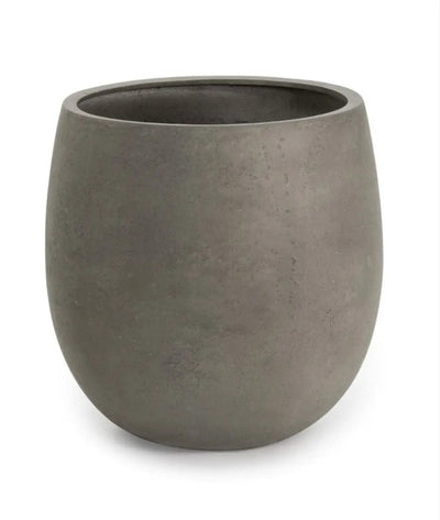 Large Round Fibreglass Planter Contemporary Planters